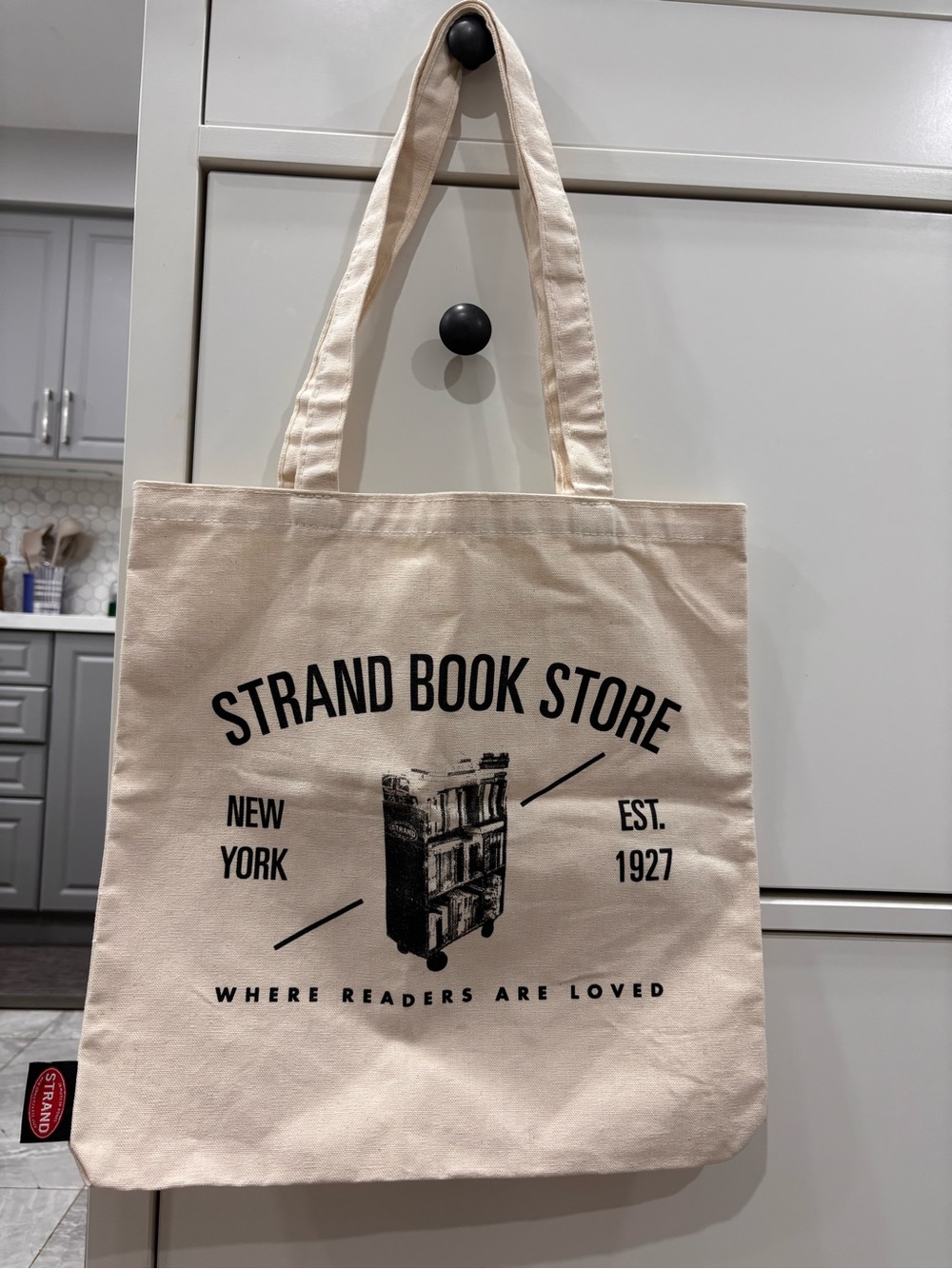 Strand book store Canvas Tote Bag - Natural